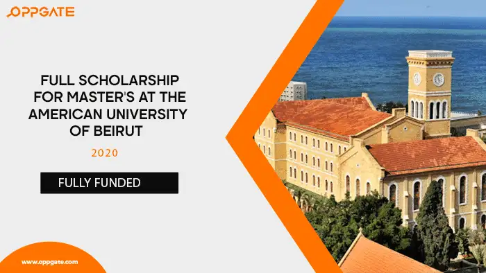 AUB full masters scholarships