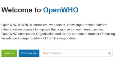 creating account in openWHO